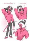 Rating: s
ID: 3175065
Date: 2022-02-13 17:24:25 -0500
Status: active
Score: 128
abs absurd_res beard belt belt_buckle biceps black_bottomwear black_clothing black_eyelids black_gloves black_handwear black_pants bodily_fluids bottomwear bow_tie buckle claws clothed clothing demon demon_humanoid digital_media_(artwork) eyebrows facial_hair fingerless_gloves freckles gloves goatee hair half-closed_eyes handwear heart_symbol helluva_boss hi_res hooves horn horned_humanoid humanoid imp jizoku legwear lidded_eyes male moxxie_(helluva_boss) muscular muscular_male narrowed_eyes nipples not_furry pants partially_clothed pecs red_body red_bow_tie red_skin shirtless shirtless_male simple_background smile solo soul_patch spade_tail sweat tail text unusual_anatomy unusual_nipples white_beard white_facial_hair white_hair yellow_sclera post #3175065
