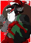 Rating: s
ID: 5320293
Date: 2025-01-20 18:36:34 -0500
Status: active
Score: 4
anthro christmas christmas_present clothed clothing costume fake_beard gift hat headgear headwear hi_res holidays horn male muscular phalanx_(quantumditto) santa_costume solo tinycactus viatores post #5320293