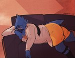 Rating: s
ID: 5005673
Date: 2024-08-23 20:27:17 -0400
Status: active
Score: 8
anthro avian bird bluebird clothed clothing disheveled eastern_bluebird footwear furniture garter_belt garter_belt_socks garter_straps male mature_male neptune_mereaux numijulie oscine pants_off partially_clothed passerine sleeping socks sofa solo thrush_(bird) undone_shirt undone_tie post #5005673