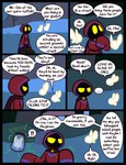 Rating: s
ID: 5588408
Date: 2025-05-21 14:03:01 -0400
Status: active
Score: 32
2025 black_body blue_clothing blue_hood blue_robe brown_clothing brown_footwear brown_shoes cape clothing comic dialogue ellipsis english_text exclamation_point fairy footwear forest grass group hi_res humanoid leo_the_magician magic male motion_lines mouthless night no_pupils onomatopoeia outside plant red_cape red_clothing red_hood red_robe robe shadow_creature shoes sound_effects speech_bubble text tree trio ultilix yellow_eyes post #5588408