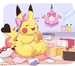 Rating: s
ID: 3455706
Date: 2022-07-19 04:31:56 -0400
Status: active
Score: 59
2022 belly bow_(feature) bow_ribbon cake clothing cookie_box cosplay_pikachu_(costume) crumbs dated dessert eating eating_cake eyes_closed fat_rolls featureless_crotch female feral food food_container generation_1_pokemon happy head_accessory heart_symbol letter nawa nintendo obese obese_female obese_feral open_mouth open_smile overweight overweight_female overweight_feral pikachu pikachu_pop_star pillow plushie pokeball pokemon pokemon_(species) ribbons signature sitting smile solo sweets tail twitter_handle weight_gain post #3455706