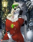 Rating: s
ID: 2543155
Date: 2020-12-25 11:50:08 -0500
Status: active
Score: 33
2020 5_fingers anthro arm_tuft big_breasts biped black_body black_eyebrows black_feathers black_markings black_nose blep bottomless bottomless_female braided_hair breasts canid canine canis cheek_tuft chest_tuft christmas christmas_clothing christmas_decorations christmas_topwear cleavage clothed clothing cold covering covering_self dated detailed_background digital_drawing_(artwork) digital_media_(artwork) english_text eyebrows facial_markings facial_tuft fangs feathered_wings feathers female fingers fluffy fluffy_tail front_view fur fur_markings fur_tuft gloves_(marking) glowing green_eyes green_hair green_markings grey_body grey_fur grey_markings grin hair half-closed_eyes head_markings head_tuft hi_res highlights_(coloring) holding_clothing holding_object holidays huge_breasts inner_ear_fluff jewelry long_hair looking_at_viewer mammal markings multicolored_body multicolored_fur multicolored_hair mystic_(mysticsabreonic) mysticsabreonic narrowed_eyes neck_tuft necklace number one_eye_closed outside patreon patreon_logo pink_tongue pinup plant portrait pose red_clothing red_sweater red_topwear shoulder_tuft signature small_wings smile smiling_at_viewer snow snowing solo standing street_lamp sweater tail tan_tongue teeth text three-quarter_portrait three-quarter_view tongue tongue_out topwear tree tuft two_tone_body two_tone_fur url watermark white_body white_feathers white_fur white_text wings wink winter wolf post #2543155