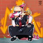 Rating: s
ID: 5312457
Date: 2025-01-16 23:47:57 -0500
Status: active
Score: 3
1:1 2024 5_fingers absurd_res alternate_costume alternative_fashion anthro artist_logo artist_name baseball_bat baseball_bat_over_shoulder bat_(object) biped black_clothing black_dress blonde_hair blowing_bubble_gum blue_eyes bone_frill brick_wall bubble_gum by:_muun cavemanon_studios clothing colored crouching detailed_background dinosaur dress feet female fingers footwear frill_(anatomy) front_view full-length_portrait graffiti hadrosaurid hair hi_res holding_baseball_bat humanoid_feet humanoid_hands i_wani_hug_that_gator logo long_hair long_tail looking_at_viewer mia_moretti multicolored_body multicolored_scales ornithischian ornithopod outline parasaurolophus pink_body pink_scales plantigrade portrait prehistoric_species reptile scales scalie shaded shoes slav_squat solo spiked_tail spikes spikes_(anatomy) sukeban tail text two_tone_body two_tone_scales wall_(structure) white_body white_outline white_scales post #5312457