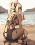 Rating: s
ID: 5620047
Date: 2025-06-04 04:16:14 -0400
Status: pending
Score: 73
anthro beach bikini blonde_hair breasts butt butt_focus clothed clothing dessert detailed detailed_background digital_media_(artwork) eyewear feet felid feline felis female fingers food foot_focus fur glasses hair hi_res ice_cream licking licking_popsicle mammal markings nerd pawpads ponytail popsicle sand scenery seaside serval side_boob sitting soles solo spots spotted_body swimwear tail toes tongue tongue_out two-piece_swimsuit wavei yellow_body yellow_fur post #5620047
