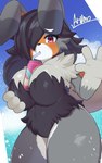 Rating: s
ID: 5625497
Date: 2025-06-06 22:49:41 -0400
Status: pending
Score: 13
absurd_res anthro arumo between_breasts beverage beverage_between_breasts beverage_can big_breasts black_body black_fur black_hair blush blush_lines breasts clothed clothing container detailed_background drinking drinking_straw female fluffy freckles fur fur_clothing gesture grey_body grey_fur hair hair_over_eye hand_on_breast hi_res holding_breast huge_thighs kemono lagomorph leporid long_ears looking_at_viewer mammal markings multicolored_body neck_tuft neoma_(lynxafterd4rk) nervous nude object_between_breasts orange_body orange_fur pseudo_clothing rabbit sea short_stack shy solo standing thick_thighs tuft water waving wide_hips post #5625497