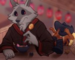 Rating: s
ID: 5624433
Date: 2025-06-06 13:05:36 -0400
Status: active
Score: 22
5:4 alternative_fashion anthro asian_clothing belt blurred_background boots bowl canid canine canis cheek_tuft chopsticks clothing container death_(puss_in_boots) domestic_cat dreamworks duo east_asian_clothing eating eating_food facial_markings facial_tuft felid feline felis floofymay fluffy food foot_on_table footwear frown fur furniture fuzzy grey_body grey_fur hat head_markings head_tuft headgear headwear hi_res holding_bowl holding_container holding_food holding_object japanese_clothing kimono legs_on_table legs_up long_sleeves looking_at_another male mammal markings mask_(marking) neck_tuft noodles orange_body orange_fur puss_in_boots_(dreamworks) puss_in_boots_(franchise) ramen red_eyes shoes sitting sitting_together size_difference table tuft wolf worried post #5624433
