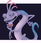 Rating: s
ID: 4781933
Date: 2024-05-13 22:56:03 -0400
Status: active
Score: 22
blue_body blue_scales blue_tongue chameleon cupcake disney eating eating_food food forked_tongue hands_on_hips hi_res ichthy0stega japanese_description lizard male markings monster monsters_inc narrowed_eyes pink_markings pixar purple_body purple_scales randall_boggs reptile scales scalie sharp_teeth solo teeth tongue post #4781933