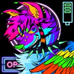 Rating: s
ID: 5588020
Date: 2025-05-21 09:27:45 -0400
Status: active
Score: 2
alternative_fashion ambiguous_gender bright_colors bust_portrait canid canine colorful_theme feral fur grin hi_res mammal multicolored_body multicolored_fur portrait puppy_meats rottingxrooster scene_(fashion) smile solo sparklefur teeth wings post #5588020