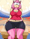 Rating: s
ID: 4485275
Date: 2023-12-21 05:06:43 -0500
Status: active
Score: 16
absurd_res amy_rose anthro big_breasts black_bottomwear black_clothing black_shorts bottomwear breasts butt butt_from_the_front cleavage clothed clothing eulipotyphlan eyelashes female front_view fur gloves green_eyes handwear head_tuft hedgehog hi_res mammal mario_and_sonic_at_the_olympic_games navel open_mouth pink_body pink_clothing pink_fur pink_topwear sega shorts silenttandem sitting solo sonic_the_hedgehog_(series) tan_body tan_fur thick_thighs topwear tuft white_clothing white_gloves white_handwear wide_hips post #4485275