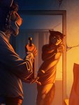 Rating: s
ID: 3384940
Date: 2022-06-10 22:03:51 -0400
Status: active
Score: 23
2022 3:4 5_fingers anthro belt beverage biped bottle claws clothing conditional_dnp container detailed_background digital_media_(artwork) dress duo faraden female finger_claws fingers fluffy fluffy_tail fur grey_body grey_fur hair hi_res holding_beverage holding_bottle holding_container holding_object inside legacy_(ratte) light lighting long-tailed_weasel long_hair long_tail looking_at_another looking_away male mammal morissey_(ratte) murid murine mustelid musteline new_faraden pure_faraden ratte rodent shaded shirt short_hair signature smile stella_(ratte) story story_in_description tail topwear true_musteline weasel wine_bottle wood_mouse post #3384940