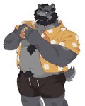 Rating: s
ID: 5463326
Date: 2025-03-29 03:42:34 -0400
Status: active
Score: 12
2024 anthro bear beard belly black_hair bottomwear brown_bottomwear brown_clothing brown_shorts bweno_v chest_tuft claws clothed clothing container cup drinking drinking_straw eyebrow_scar eyebrows facial_hair facial_scar finger_claws floral_pattern fur grey_body grey_fur hair hi_res holding_container holding_cup holding_object male mammal mustache navel open_clothing open_shirt open_topwear pecs pubes scar shirt shorts simple_background small_tail snout snout_scar solo tail topwear tuft ursine white_background yellow_clothing yellow_shirt yellow_topwear post #5463326