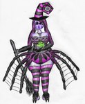 Rating: s
ID: 2962132
Date: 2021-10-06 02:43:58 -0400
Status: active
Score: 4
2_fingers 2_toes 8_eyes 8_legs absurd_res alternative_fashion amphibian animal_humanoid anthro arachnid arachnid_humanoid armless arthropod arthropod_humanoid black_clothing black_eyes bone bottomwear breasts broom claws cleaning_tool cleavage clothed clothing dress duo ebrithilbowser feet female feral fingers frog goth hair halloween hat headgear headwear hi_res holidays humanoid jack-o'-lantern legwear magic_user multi_eye pattern_clothing pedipalps pink_hair prehensile_hair purple_body purple_clothing purple_skin skirt skull spider_humanoid spider_web stockings striped_clothing stripes thick_thighs thigh_highs toes witch witch_hat post #2962132