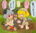 Rating: s
ID: 5167838
Date: 2024-11-08 03:59:49 -0500
Status: active
Score: 2
2018 animal_humanoid apple_(inmu) banana black_ears black_tail blonde_hair brown_body brown_fur clothing cookie_(touhou) exploration eyes_closed female feral food food_fetish forest forest_background fruit fur grey_hair group grumpy hair haplorhine human humanoid ichigo_(cookie) incisors japanese_text male mammal mammal_humanoid manatsu_no_yo_no_inmu monkey mouse_humanoid mouth_closed murid murid_humanoid murine murine_humanoid nature nature_background nipples nyon_(cookie) o3o open_mouth phallic_symbol plant primate question_mark red_eyes rodent rodent_humanoid sanpaku speech_bubble suggestive suggestive_food sukotchi tail tan_clothing text tree trio wrinkled_forehead zoologist post #5167838