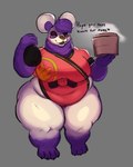 Rating: s
ID: 5574456
Date: 2025-05-15 16:03:58 -0400
Status: active
Score: 8
absurd_res alcohol anthro bear belly beverage big_breasts breasts clothing eyes_closed female food giant_panda hana_(saltyseaskunk) happy hi_res huge_breasts huge_hips huge_thighs improvised_clothing leotard mammal overweight overweight_anthro overweight_female saltyseaskunk shirt slightly_chubby slightly_chubby_anthro slightly_chubby_female solo steam thick_thighs topwear tunic wide_hips post #5574456