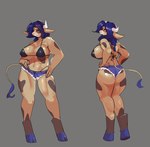 Rating: s
ID: 4584028
Date: 2024-02-07 08:31:45 -0500
Status: active
Score: 112
absurd_res anthro big_breasts bikini bikini_top blue_hair bottomwear bovid bovine breasts butt captain_laserhawk:_a_blood_dragon_remix cattle clothed clothing cream_and_chocolate_(captain_laserhawk) daisy_dukes denim denim_bottomwear denim_clothing denim_shorts female front_and_back hair hand_on_hip hi_res hooves horn hotpants looking_at_viewer looking_back mammal model_sheet multiple_poses partially_clothed portrait pose shorts skimpy solo swimwear two-piece_swimsuit wuwutim post #4584028