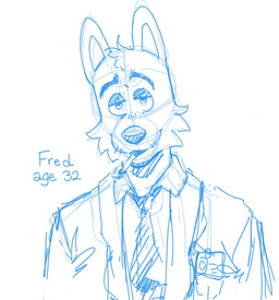 Rating: s
ID: 5671585
Date: 2025-06-27 16:36:56 -0400
Status: active
Score: 0
blue_and_white canid canine canis cigarette cigarette_in_mouth clothing eyebrows fred_(p_rindustries) guide_lines half-closed_eyes hi_res mammal model_sheet monochrome narrowed_eyes necktie object_in_mouth p_rindustries raised_eyebrow simple_background sketch suit wolf post #5671585