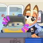 Rating: s
ID: 5555027
Date: 2025-05-07 11:05:20 -0400
Status: active
Score: 22
1:1 airport airport_security amused anthro australian_cattle_dog bluey_(series) briefcase brown_body brown_fur canid canine canis cattledog censored censored_object chilli_heeler clothing dm29 domestic_dog eyebrows female fur gloves handwear herding_dog id_card looking_at_viewer mammal mosaic_censorship orange_body orange_fur pastoral_dog raised_eyebrow security_uniform solo tan_body tan_fur post #5555027