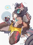 Rating: s
ID: 5650991
Date: 2025-06-18 12:29:16 -0400
Status: active
Score: 17
abs anthro athletic_wear baseball_cap biceps big_muscles big_pecs bodily_fluids bottle bottomwear canid canine canis clothed clothing container domestic_dog exercise eyes_closed fur gym gym_bottomwear gym_shorts hair hat headgear headwear heat_(temperature) hi_res male mammal muscular muscular_anthro muscular_male nipples open_clothing open_mouth open_shirt open_topwear overcyan partially_clothed pecs raised_clothing raised_shirt raised_topwear shirt shirt_up shorts simple_background solo sweat sweatdrop tail teeth tongue tongue_out topless topless_anthro topless_male topwear water_bottle weightlifting weights workout post #5650991