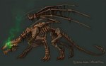 Rating: s
ID: 3942652
Date: 2023-03-20 17:34:47 -0400
Status: active
Score: 24
2004 ambiguous_gender animated_skeleton back_wings bone bone_dragon bone_dragon_(might_and_magic) bone_wings claws concept_art digital_drawing_(artwork) digital_media_(artwork) dragon fangs feral full-length_portrait glowing glowing_eyes green_eyes green_smoke grey_background heroes_of_might_and_magic heroes_of_might_and_magic_5 hi_res horn lizard long_tail might_and_magic monotone_body mythological_creature mythological_scalie mythology nival_interactive official_art open_mouth portrait reptile scalie sharp_horn sharp_teeth side_view signature simple_background skeletal skeletal_arm skeletal_foot skeletal_hand skeletal_tail skeleton skull smoke smoke_from_eyes solo tail teeth ubisoft undead unusual_anatomy unusual_wings widescreen wings post #3942652