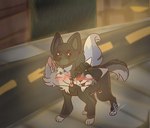 Rating: s
ID: 3695383
Date: 2022-11-16 21:12:59 -0500
Status: active
Score: 7
2019 ambiguous_gender angry black_body black_fur blue_body blue_eyes blue_fur blue_sclera blush blush_lines border_collie brown_eyes brown_sclera button_(fastener) button_eyes canid canine canis cerberus_costume clothing collie costume detailed_background digital_media_(artwork) domestic_dog duo eye_contact eyes_closed feral fur grey_body grey_fur happy herding_dog husk_(loxi_dreams) husky licking licking_another looking_at_another mackenzie_river_husky mammal multicolored_tail nekothewolfdog nordic_sled_dog one_eye_closed pastoral_dog road sheepdog shifty_(shiftycollie) sidewalk spitz street tail tongue tongue_out two_tone_tail white_body white_fur zipper post #3695383