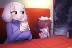 Rating: s
ID: 5636757
Date: 2025-06-12 01:12:34 -0400
Status: pending
Score: 13
2025 2_horns accessory age_difference aged_down anthro beverage big_breasts biped black_hair blue_clothing blush blush_lines boss_monster_(undertale) bovid bow_ribbon breasts candy caprine chocolate clothed clothing cute_fangs deltarune dessert duo eyebrows fangs female floppy_ears food freckles furniture goat hair hair_accessory hair_bow hair_over_eyes hair_ribbon holding_beverage holding_object horn hot_chocolate inside larger_female looking_at_another lumineko mammal marshmallow night older_female pink_body reptile ribbons scalie sitting size_difference smaller_female snow susie_(deltarune) table teeth toriel undertale_(series) white_body winter young young_anthro young_female younger_female post #5636757