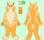 Rating: s
ID: 5595728
Date: 2025-05-24 18:52:21 -0400
Status: active
Score: 0
anthro creamsicle ear_piercing felid feline female fur hi_res humanoid littlelynx lynx mammal model_sheet orange_body orange_fur piercing post #5595728