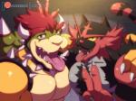Rating: s
ID: 2162606
Date: 2020-02-26 11:28:13 -0500
Status: active
Score: 72
2020 4:3 anthro armband barazoku bna_v5 bowser collar crossover duo eyebrows felid feline fur generation_7_pokemon hair hi_res horn incineroar koopa looking_at_viewer male mammal mario_bros muscular muscular_anthro muscular_male nintendo open_mouth pokemon pokemon_(species) red_body red_fur red_hair reptile scalie smile spiked_armband spiked_collar spikes tongue tongue_out post #2162606