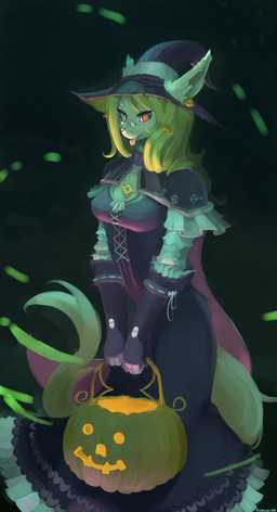 anthro breasts canine clothing eyewear female food fruit glasses gloves hair hat kameloh kemono magic_user mammal pumpkin red_eyes solo tongue tongue_out witch witch_hat
Rating: Safe
Score: 2
User: mylosen
Date: April 23, 2018 anthro breasts canine clothing eyewear female food fruit glasses gloves hair hat kameloh kemono magic_user mammal pumpkin red_eyes solo tongue tongue_out witch witch_hat
Rating: Safe
Score: 2
User: mylosen
Date: April 23, 2018