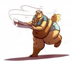 Rating: s
ID: 1690602
Date: 2018-10-27 21:50:59 -0400
Status: active
Score: 7
2018 anthro badger belly big_belly clothed clothing deep_navel digital_media_(artwork) eating female food fur hair joebluefox looking_at_viewer mammal mustelid musteline navel overweight overweight_anthro overweight_female pizza puffed_cheeks running simple_background slightly_chubby solo thick_thighs white_background white_hair wide_eyed yellow_body yellow_fur post #1690602
