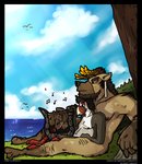 Rating: s
ID: 2445467
Date: 2020-10-12 21:08:36 -0400
Status: active
Score: 18
3_toes 4_fingers alcid anthro antinous_(character) arm_hair avian beak beard bird black_body black_border black_feathers black_hair black_nose blue_eyes body_hair border brown_body brown_fur brown_mane clothing cloud day duo english_text facial_hair feathers feet fingers fur hadrian_(character) hair hair_on_shoulders hand_on_leg hand_on_thigh harp headgear headgear_only headwear headwear_only hi_res hyena kaisertaylorproducts lari laurel_wreath leg_hair lying_on_another lyre male male/male mammal mane markings mostly_nude multicolored_beak multicolored_body musical_instrument musical_note musical_symbol nude olive_branch outside plant plucked_string_instrument red_body red_scales relaxing royalty scales sea sitting sitting_on_grass sitting_on_ground size_difference sky spots spotted_body spotted_fur spotted_hyena string_instrument symbol text toes tree url water white_body white_feathers white_text yellow_eyes post #2445467