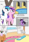 Rating: s
ID: 791402
Date: 2015-12-23 12:50:49 -0500
Status: active
Score: 28
bed bedroom building colored comic dialogue digital_media_(artwork) english_text equid equine fearingfun female feral friendship_is_magic fur furniture group hair hasbro hi_res horn male mammal multicolored_hair my_little_pony mythological_creature mythological_equine mythology princess_cadance_(mlp) purple_body purple_fur purple_hair shining_armor_(mlp) text twilight_sparkle_(mlp) two_tone_hair unicorn water post #791402