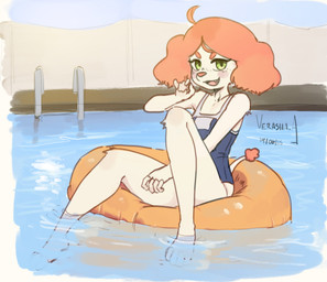 Rating: s
ID: 5655847
Date: 2025-06-20 14:49:34 -0400
Status: active
Score: 15
absurd_res anthro canid canine canis clothing detailed_background domestic_dog female flotation_device fur green_eyes hair hi_res mammal orange_hair polterousr poodle pool pool_ring pulling_hair school_swimsuit solo swimwear tail touching_hair water white_body white_fur post #5655847