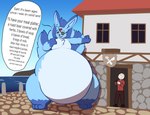 Rating: s
ID: 3155803
Date: 2022-02-02 21:30:22 -0500
Status: active
Score: 14
2021 3_toes 4_fingers ambiguous_gender anthro ballast_(vezerem) belly big_belly blue_body blue_fur chest_tuft clothed clothing dialogue digital_drawing_(artwork) digital_media_(artwork) duo english_text eye_patch eyewear feet final_fantasy final_fantasy_xiv fingers fur gem huge_belly human hungry hyper hyper_belly macro mammal mythological_carbuncle mythological_creature mythology nude overweight red_gem sharp_teeth size_difference speech_bubble square_enix teeth text thick_thighs toes tuft vezerem yellow_eyes post #3155803