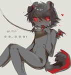 Rating: s
ID: 4962477
Date: 2024-08-04 04:09:30 -0400
Status: active
Score: 28
azazel_(tboi) bodily_fluids collar curled_tail floppy_ears fur grey_body grey_fur grey_hair hair heart_symbol hi_res humanoid leash male membrane_(anatomy) membranous_wings meow20 red_eyes short_hair signature solo spiral_eyes sweat tail the_binding_of_isaac_(series) wings young post #4962477