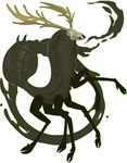 Rating: s
ID: 3464752
Date: 2022-07-24 08:40:31 -0400
Status: active
Score: 35
absurd_res ambiguous_gender antlers bone centaurworld cervine deer glistening glistening_eyes green_body green_eyes hexapodal hi_res hooves horn imperatorcaesar mammal monster netflix simple_background skull skull_head solo tan_antlers the_nowhere_king_(centaurworld) white_background post #3464752
