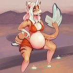 Rating: s
ID: 3195316
Date: 2022-02-25 22:17:39 -0500
Status: active
Score: 84
1:1 2022 albinodragon aleyna_(darznwolfe) anthro arms_bent artist_name bent_legs bikini bikini_top blue_eyes candle celtic_mythology clothing digital_media_(artwork) equid equine european_mythology female fish foot_in_water hair hand_on_hip hand_on_own_hip hi_res holding_hips horn hybrid kelpie legs_over_edge mammal marine mountain multicolored_hair mythological_creature mythological_equine mythology navel nipple_outline outie_navel outside over_edge partially_submerged pregnant pregnant_anthro pregnant_female shaded sitting soaking_feet solo striped_body stripes swimwear tail_on_ground text two-piece_swimsuit unicorn water post #3195316