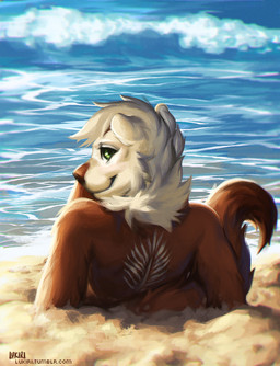 2018 anthro brown_fur brown_nose day detailed_background fur green_eyes lukiri mammal mustelid otter outside sand smile solo water
Rating: Safe
Score: 7
User: Millcore
Date: June 19, 2018 2018 anthro brown_fur brown_nose day detailed_background fur green_eyes lukiri mammal mustelid otter outside sand smile solo water
Rating: Safe
Score: 7
User: Millcore
Date: June 19, 2018