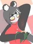 Rating: s
ID: 5626523
Date: 2025-06-07 11:32:19 -0400
Status: active
Score: 2
3:4 absurd_res armpit_hair asian_clothing bear black_hair body_hair chinese_clothing chinese_dress clothing cooking dress east_asian_clothing female food giant_panda hair hi_res holding_food holding_object joupulee054 mammal solo yellow_eyes zongzi post #5626523