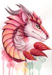 Rating: s
ID: 2250961
Date: 2020-05-10 15:48:55 -0400
Status: active
Score: 19
2020 ambiguous_gender aten_(ratte) conditional_dnp cyavian fangs female_(lore) flower fur green_eyes grey_horn headshot_portrait hi_res horn legacy_(ratte) looking_at_viewer markings multicolored_body painting_(artwork) pink_markings plant portrait pupils ratte red_body red_scales scales signature simple_background slit_pupils solo stripes teeth traditional_media_(artwork) traditional_painting_(artwork) traditional_watercolor_(artwork) two_tone_body watercolor_(artwork) white_background white_body white_fur post #2250961