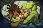 Rating: s
ID: 2546629
Date: 2020-12-27 17:41:57 -0500
Status: active
Score: 128
2020 acid_burns anthro bed blonde_hair braided_hair dark_body dark_skin female furniture green_body green_scales group hair hi_res human interspecies kyle_(she-ra) lizard lonnie_(she-ra) male male/female male/male mammal masters_of_the_universe mattel netflix on_bed pigeon_blue reptile rogelio_(she-ra) scales scalie scar she-ra_(copyright) she-ra_and_the_princesses_of_power sleeping unavailable_at_source under_covers post #2546629