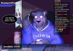 Rating: s
ID: 2429663
Date: 2020-09-30 19:32:27 -0400
Status: active
Score: 53
anteater anthro barefoot beastars beverage beverage_can black_body black_fur blue_clothing blue_hoodie blue_topwear camera_view chair chat chat_box clothed clothing computer_keyboard computer_mouse controller cord dialogue drawer duo earbuds electronics embarrassed emoticon english_text feet felid fur furniture game_console game_controller gaming grey_body grey_fur headphones hi_res holding_controller holding_game_controller holding_object hoodie keyboard kibi_(beastars) leaning leaning_on_wall livestream looking_at_viewer male mammal melanistic monotone_earbuds monotone_headphones mouse_pad nintendo nintendo_console nintendo_controller open_mouth panicking pantherine pilosan playing_video_game retro_console retro_controller shocked sitting speech_bubble super_famicom super_famicom_console super_famicom_controller super_nintendo table tamandua tao_(beastars) teeth text that1greenbro topless topless_male topwear towel towel_around_neck towel_only twitch.tv white_earbuds white_headphones wired_controller wired_headphones wired_mouse xenarthran post #2429663