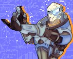 Rating: s
ID: 5222814
Date: 2024-12-04 14:11:49 -0500
Status: active
Score: 20
2024 3_fingers absurd_res alien alien_humanoid armor atarial bioware black_sclera blue_armor blue_background blue_eyes clothed clothed_humanoid clothed_male clothing colored digital_drawing_(artwork) digital_media_(artwork) drop_shadow electronic_arts english_description equation fingers garrus_vakarian gauntlets gloves grey_body grey_skin half-length_portrait handwear hi_res humanoid light lighting looking_at_viewer male male_humanoid mass_effect mathematics one_eye_closed portrait shaded simple_background solo stretching turian visor white_body white_skin wink winking_at_viewer post #5222814