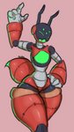 Rating: s
ID: 2375891
Date: 2020-08-18 19:26:52 -0400
Status: active
Score: 34
4_fingers absurd_res ambiguous_gender anita ant antennae_(anatomy) arthropod arthropod_abdomen biped empty_eyes featureless_crotch fingers front_view gesture green_body green_eyes grey_body hand_on_hip hi_res huge_thighs humanoid hymenopteran insect machine multicolored_body n3cr0 nude pink_background portrait raised_arm red_body robot saidra salute signature simple_background small_waist solo standing thick_thighs three-quarter_portrait wide_hips post #2375891