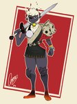 Rating: s
ID: 4709466
Date: 2024-04-09 00:00:03 -0400
Status: active
Score: 24
absurd_res anthro armor bell bell_collar bone bovid bracelet breasts caprine carrus clothing collar cosplay crossover crossover_cosplay cult_of_the_lamb female fur greaves hades_(game) heterochromia hi_res jewelry knee_pads lamb_(cult_of_the_lamb) laurel_wreath looking_at_viewer mammal massive_monster_(studio) melee_weapon red_crown_(cult_of_the_lamb) red_eyes sheep shirt simple_background skull skull_head solo sword topwear tunic weapon wool_(fur) zagreus_(hades) post #4709466