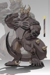 Rating: s
ID: 4307811
Date: 2023-09-22 20:59:13 -0400
Status: active
Score: 48
2:3 abs absurd_res anthro biceps big_biceps biped black_tail_tip brown_body brown_skin claws curved_claws dipstick_tail dragon featureless_crotch feet flexing flexing_bicep flexing_muscles full-length_portrait hi_res horn looking_at_viewer male markings musclegut muscular muscular_anthro muscular_arms muscular_legs muscular_male muscular_thighs mythological_creature mythological_scalie mythology plated_scales portrait pupils scales scalie serratus slit_pupils solo spiked_tail spikes spikes_(anatomy) striped_markings stripes tail tail_markings valentinesartx wingless_dragon post #4307811