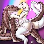 Rating: s
ID: 4659139
Date: 2024-03-15 10:05:10 -0400
Status: active
Score: 59
1:1 2024 abs abstract_background absurd_res accessory albino anthro arm_tattoo belly_tattoo big_butt big_tail blush bow_panties bow_ribbon bow_underwear bra brown_body brown_scales butt canon_couple claws clothed clothed/nude clothed_female clothing collaborative collaborative_gesture collaborative_tail_heart countershade_feet countershade_legs countershade_neck countershade_scales countershade_tail countershade_torso countershading crusch_lulu dated digital_drawing_(artwork) digital_media_(artwork) digitigrade duo entwined_tails exposure_variation eye_contact eyelashes eyeshadow fangs feet female finger_claws flat_chested flower frilly frilly_bra frilly_clothing frilly_legwear frilly_panties frilly_stockings frilly_underwear furgonomics garter_belt garter_straps gesture grey_claws hi_res humanoid_hands kissing krita_(artwork) larger_male legwear lingerie lizardman lizardman_(overlord) long_neck long_tail looking_at_another love makeup male male/female monotone_body multicolored_body multicolored_scales muscular muscular_anthro muscular_male neck_bow neck_tattoo nude orange_eyes orange_tattoo overlord_(series) panties pear-shaped_figure pecs pink_eyeshadow pink_tongue plant pupils rainbow red_eyes ribbons romantic romantic_couple rose_(flower) scales scalie shaded shadow side_view signature sitting_in_lap size_difference slit_pupils smaller_female smile smiling_at_another smiling_at_each_other snout soft_shading spe stockings straddling straddling_lap tail tail_accessory tail_bow tail_clothing tail_coil tail_gesture tail_heart tail_ribbon tail_stocking tan_body tan_countershading tan_scales tapering_tail tattoo teeth thick_tail thick_thighs tongue tongue_out tribal tribal_tattoo two_tone_body two_tone_scales underwear white_body white_bra white_clothing white_day white_garter_belt white_legwear white_lingerie white_panties white_stockings white_underwear wide_hips zaryusu_shasha post #4659139