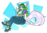Rating: s
ID: 4450325
Date: 2023-12-03 08:43:58 -0500
Status: active
Score: 43
2023 abstract_background alternative_fashion anthro big_breasts bling blue_eyes blush bottomwear breasts canid canine clothing crossed_legs digital_media_(artwork) female fox fur green_bottomwear green_clothing green_hair green_pants hair hi-rez_studios hi_res long_hair mammal paladins_(game) pants salt_(paladins) sketchytodd solo streetwear white_body white_fur yoga_pants post #4450325