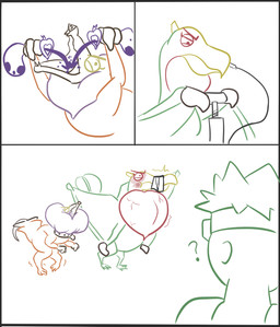 Rating: s
ID: 4106030
Date: 2023-06-12 08:11:40 -0400
Status: active
Score: 16
accessory air_pump belt bird_wyvern capcom comic competition coralhunter digital_media_(artwork) drinking drinking_poison eyelashes female feral gag great_wroggi headband hi_res holding_breath human inflation male mammal monster_hunter poison question_mark qurupeco shaking tape tape_gag vein post #4106030
