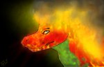 Rating: s
ID: 2648608
Date: 2021-03-10 23:50:20 -0500
Status: active
Score: 0
abstract_background ambiguous_gender belly belly_markings bust_portrait eyebrows feral fire flaming_body glowing glowing_eyes green_markings hi_res looking_at_viewer markings multicolored_body pilot_106 portrait pupils red_body side_view slit_nostrils slit_pupils smile smoke solo thin_eyebrows post #2648608
