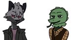 Rating: s
ID: 5194606
Date: 2024-11-20 15:01:09 -0500
Status: active
Score: 3
arturo_wolff black_body black_fur canid canine canis casual_wear clothed clothing countershading duo fur green_body green_eyes green_sclera green_tongue grey_body grey_fur hybrid jacket looking_down male male/male mammal narrowed_eyes notched_ear red_eyes reptile reverse_countershading scalie simple_background standing the_coffin_of_andy_and_leyley tongue topwear unknown_artist white_background wolf post #5194606